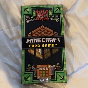 Mattel Minecraft Card Game - Green and Black